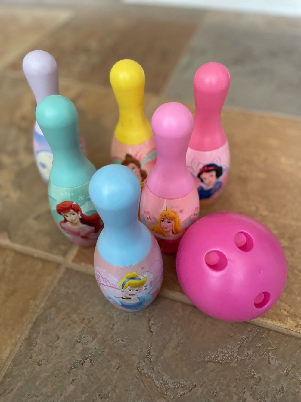 Kids Bowling Set - Princess Theme